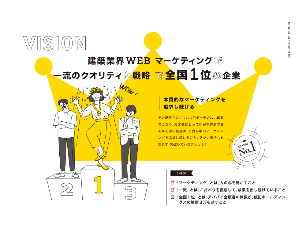 建築業界WEBマーケティングで一流のクオリティと戦略で全国１位の企業。